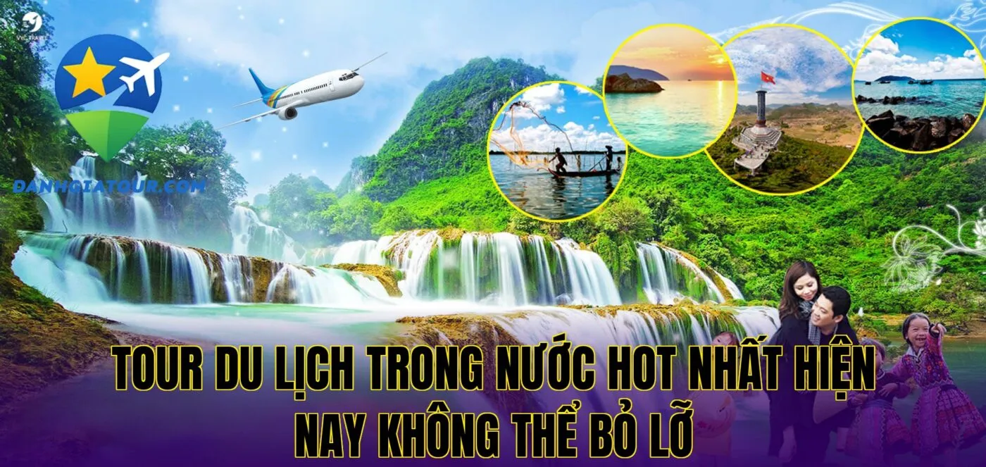 Tour du lịch trong nước đang được ưa chuộng