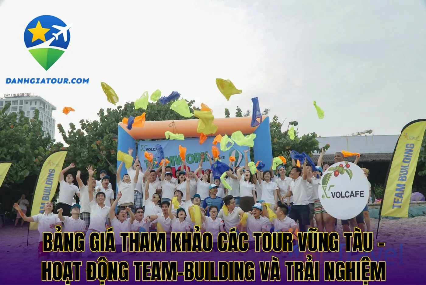 Bảng giá tham khảo các tour Vũng Tàu – Hoạt động team-building và trải nghiệm
