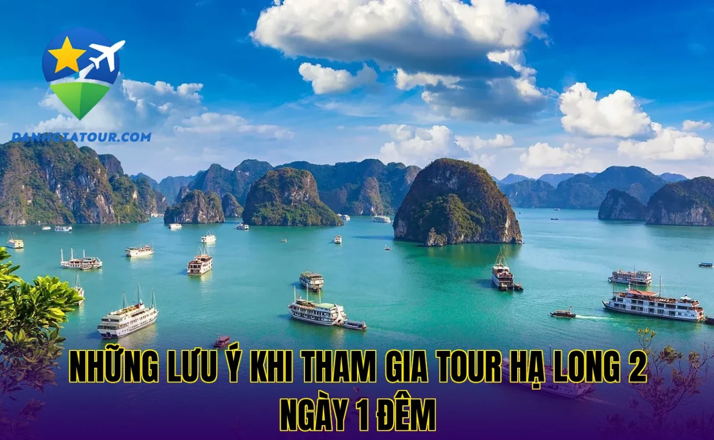 Những lưu ý khi tham gia tour Hạ Long 2 ngày 1 đêm