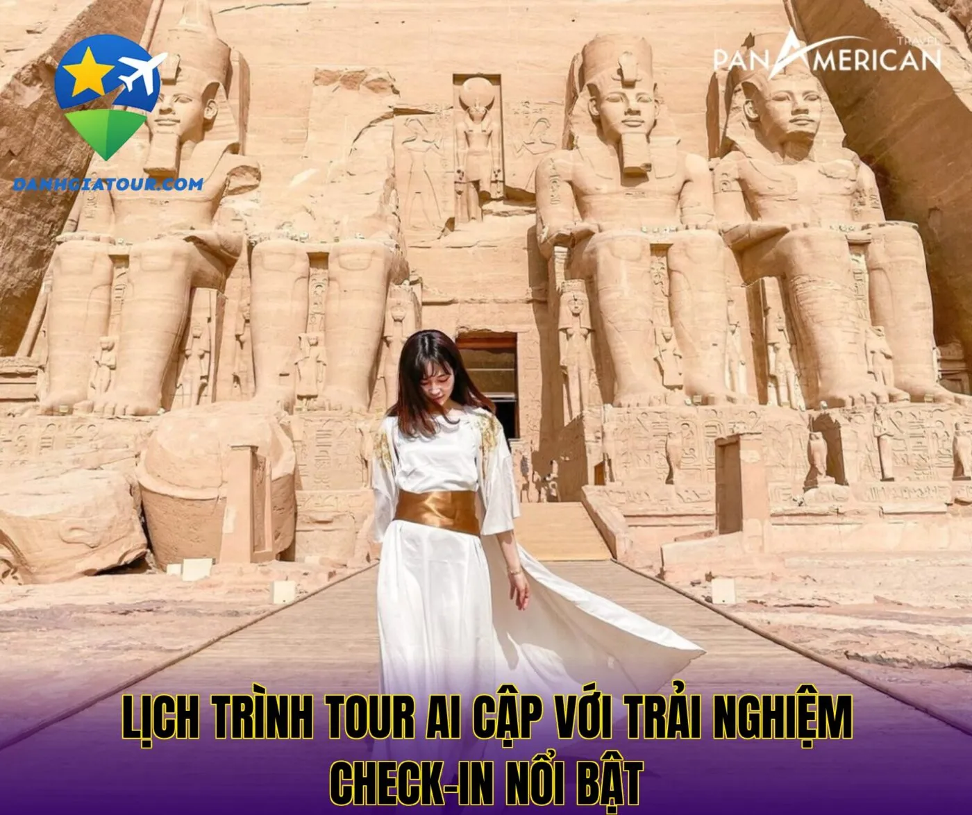 Lịch trình tour Ai Cập với trải nghiệm check-in nổi bật