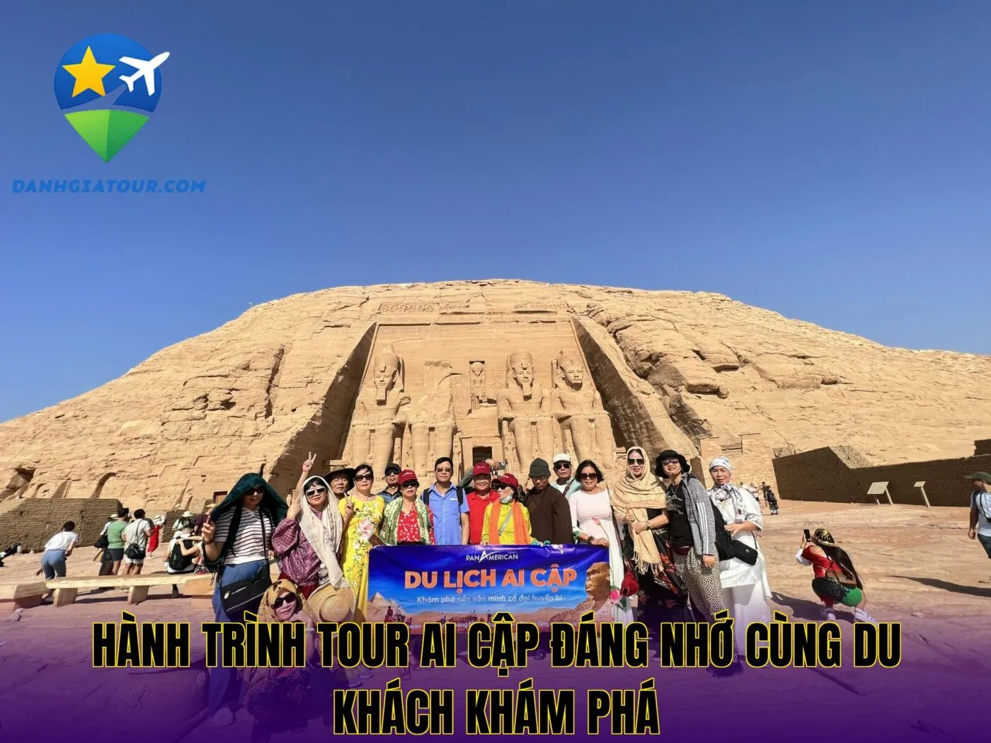 Hành trình tour Ai Cập đáng nhớ cùng du khách khám phá