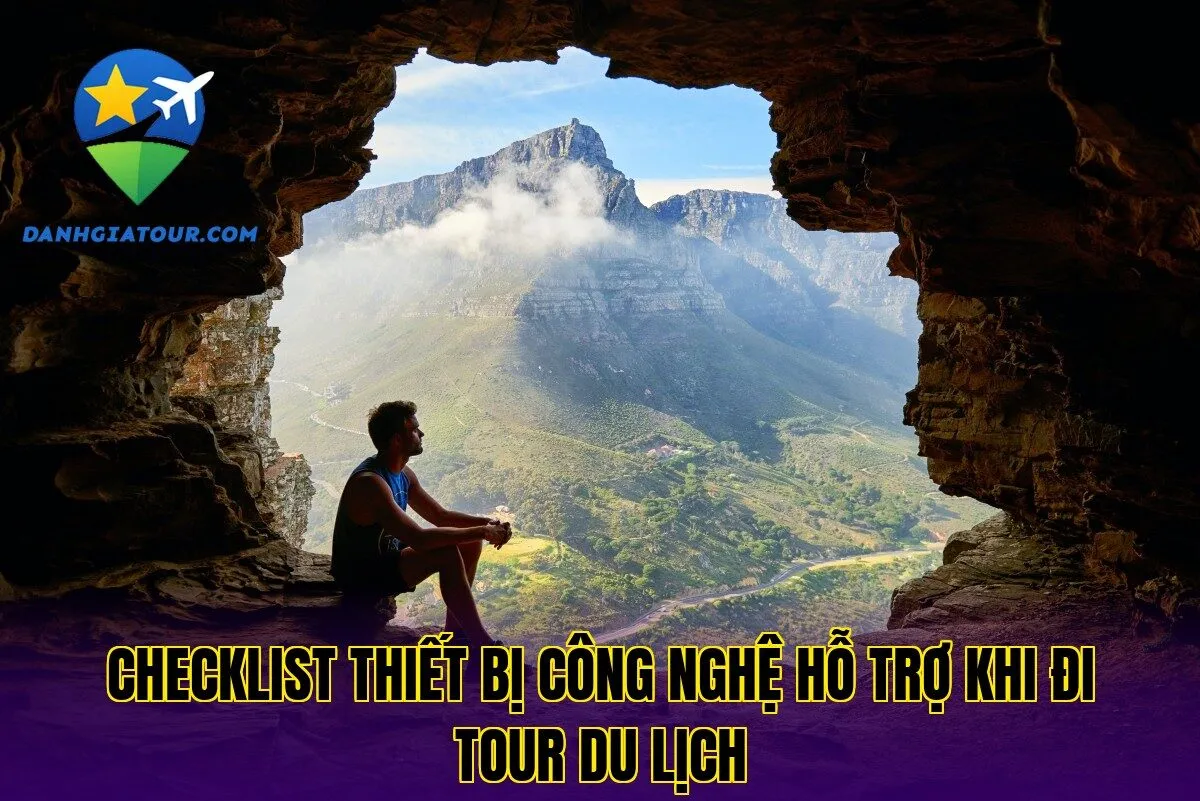 Checklist thiết bị công nghệ hỗ trợ khi đi tour du lịch