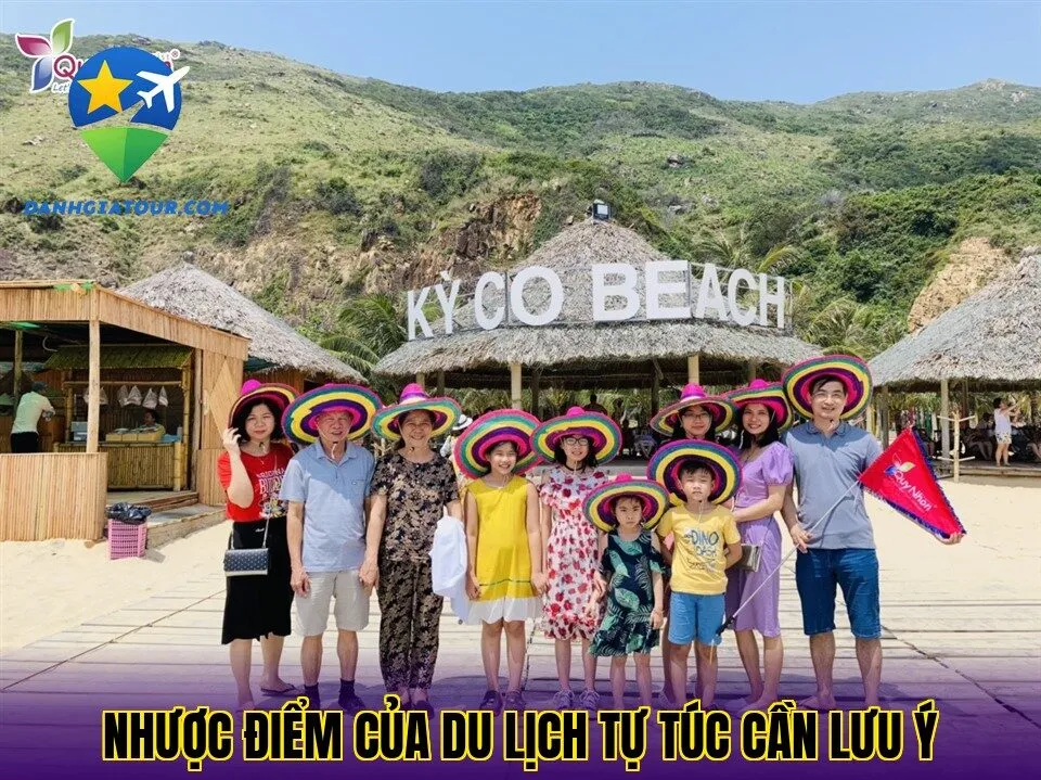 Nhược điểm của du lịch tự túc cần lưu ý