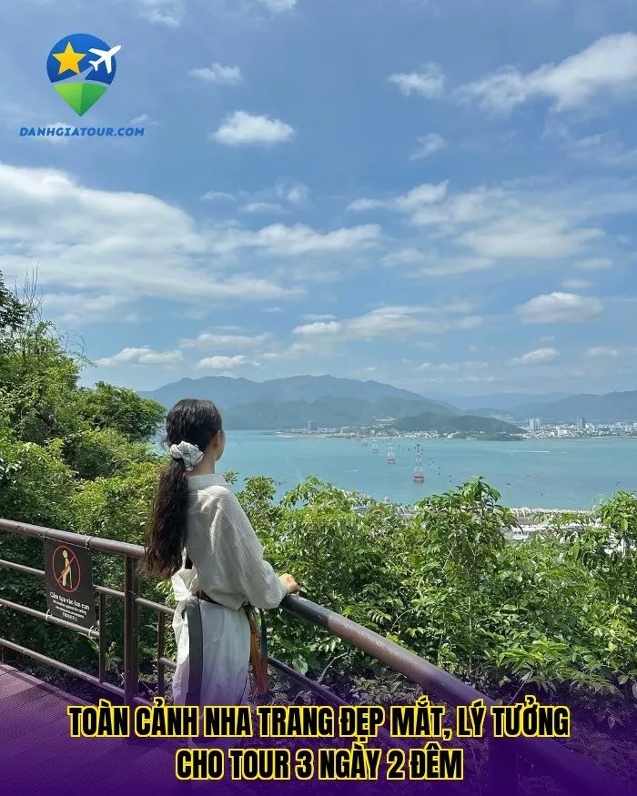 Toàn cảnh Nha Trang đẹp mắt, lý tưởng cho tour 3 ngày 2 đêm