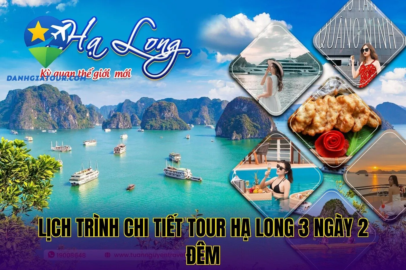 Lịch trình chi tiết tour Hạ Long 3 ngày 2 đêm