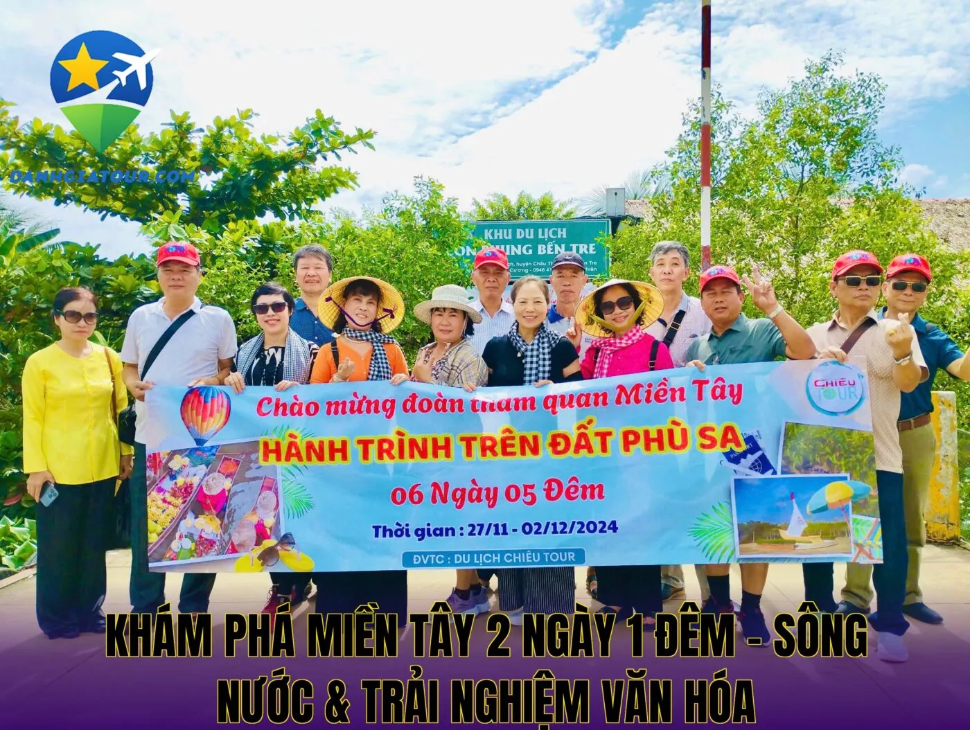 Tour Du Lịch Miền Tây Sông Nước Miệt Vườn